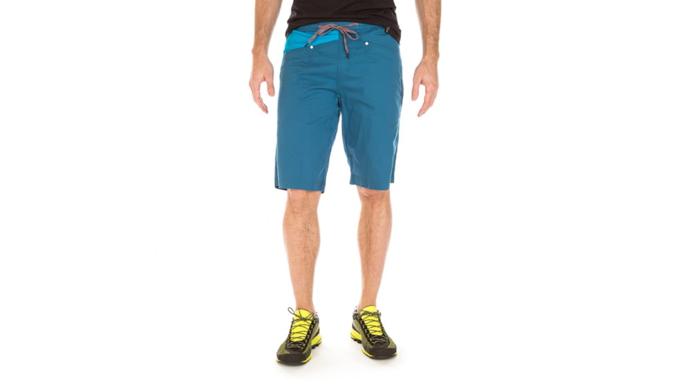 La Sportiva Bleauser Short - Men's, Lake/Tropic Blue, Medium H54-607614-M