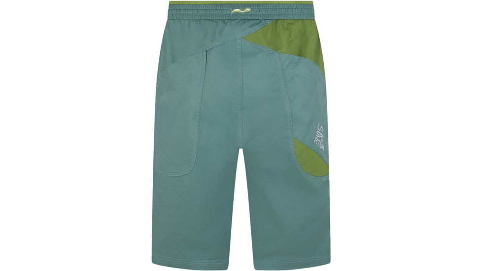 La Sportiva Bleauser Short - Mens, Pine/Kale, Large, N62-714718-L