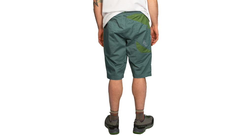 La Sportiva Bleauser Short - Mens, Pine/Kale, Large, N62-714718-L