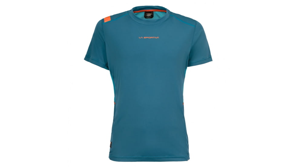 La Sportiva Blitz T-Shirt - Men's, Lake/Tropic Blue, Medium J72-607614-M