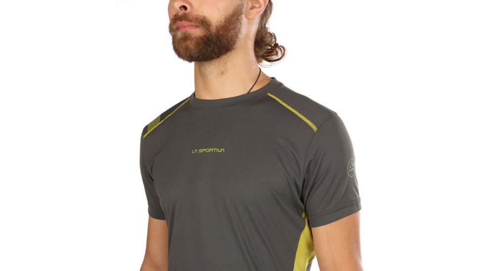 La Sportiva Blitz T-Shirt - Mens, Carbon Kiwi, Large, J72-900713-L