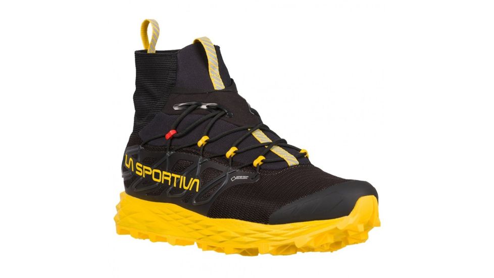 La Sportiva Blizzard GTX Trailrunning Shoes - Mens, Black/Yellow, 44, 36X-999100-44