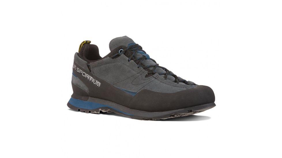 La Sportiva Boulder X Approach Shoes - Mens, Carbon/Opal, 46.5, 838-900618-46.5