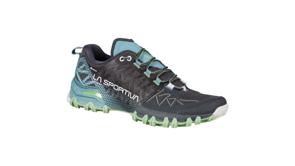 La Sportiva Bushido II GTX Running Shoes - Women's, Carbon/Mist, 38.5, 46Z-900912-38.5