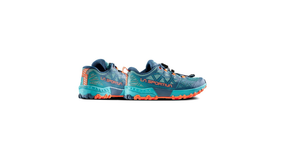 La Sportiva Bushido II Jr Shoes - Kids, Lagoon/Storm Blue, 32, 56L-638639-32