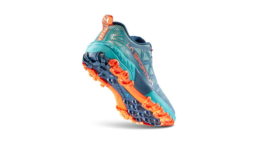 La Sportiva Bushido II Jr Shoes - Kids, Lagoon/Storm Blue, 32, 56L-638639-32