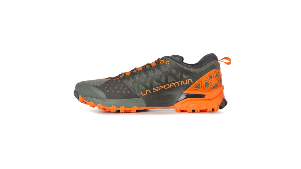 La Sportiva Bushido II Running Shoes - Mens, Clay/Tiger, 43, 36S-909206-43