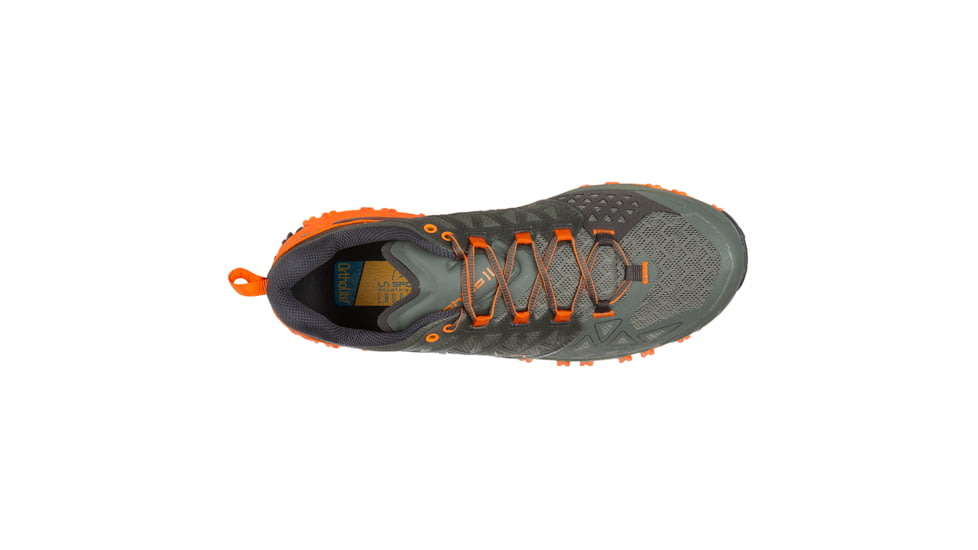 La Sportiva Bushido II Running Shoes - Mens, Clay/Tiger, 43, 36S-909206-43