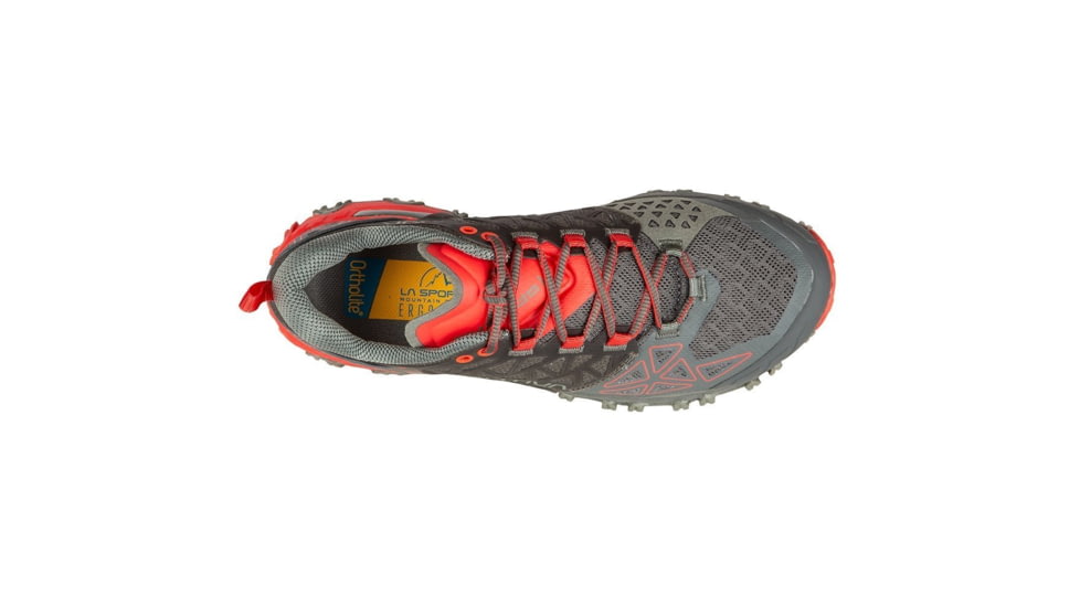La Sportiva Bushido II Running Shoes - Womens, Carbon/Hibiscus, 38, 36T-900402-38