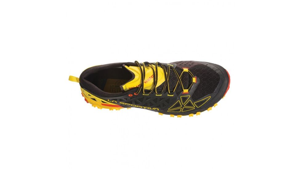 La Sportiva Bushido II Trailrunning Shoes - Mens, Black/Yellow, 38, 36S-999100-38