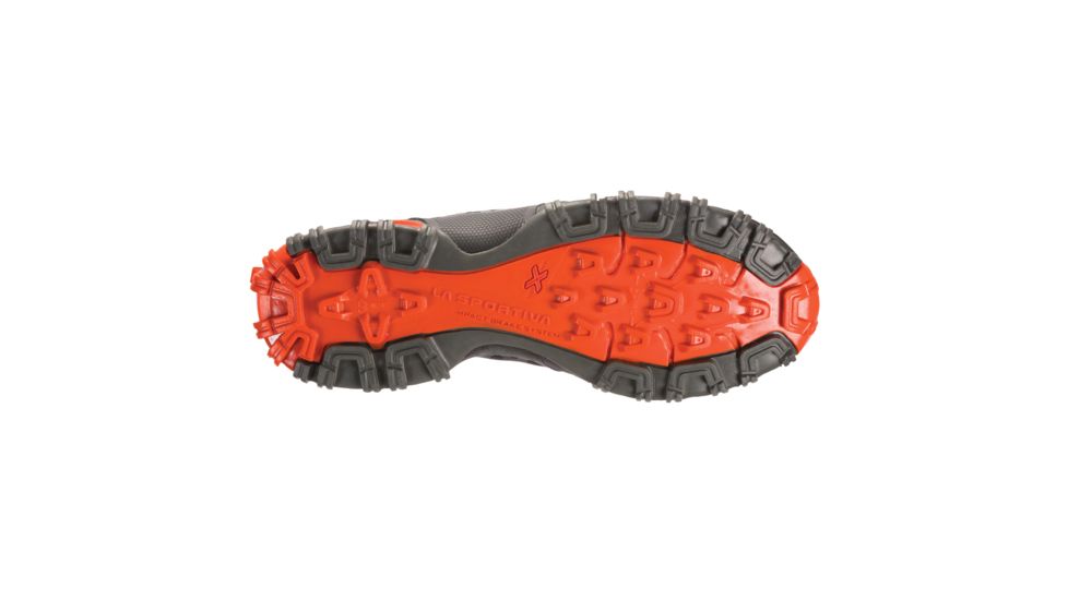 La Sportiva Bushido II Trailrunning Shoes - Mens, Carbon/Tangerine, 46.5, 36S-900202-46.5