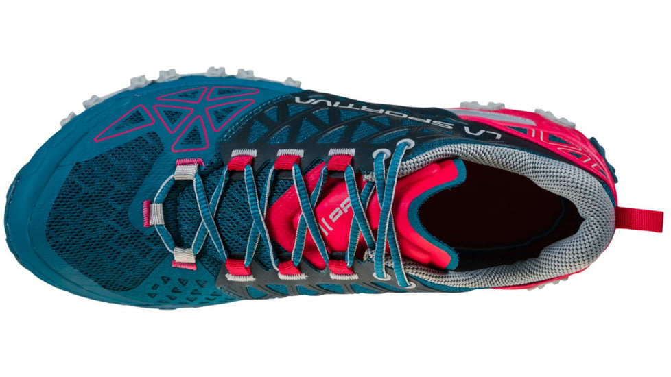 La Sportiva Bushido II Trailrunning Shoes - Womens, Ink/Love Potion, 41.5, 36T-627406-41.5