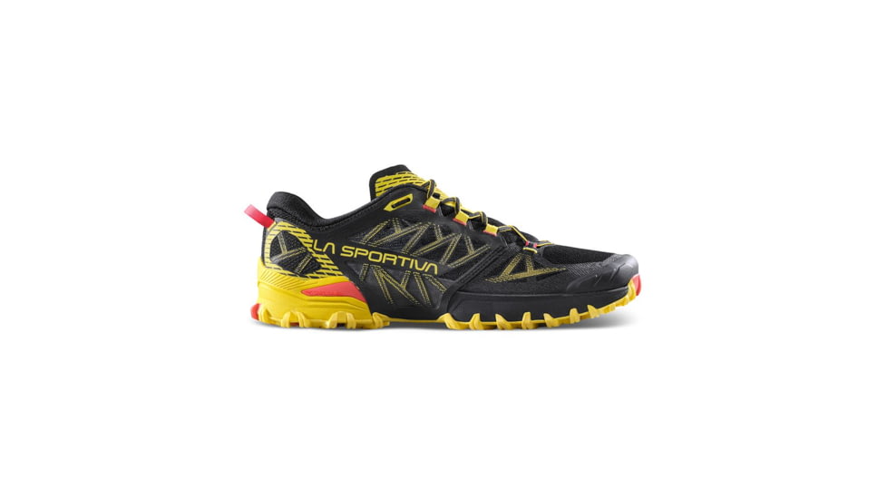 Open Box, Dealer Demo, La Sportiva Bushido III Road Running Shoes - Men's, Black/Yellow, 42.5, 56S-999100-42.5