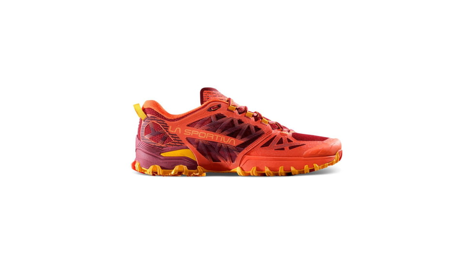 La Sportiva Bushido III Road Running Shoes - Men's, Cherry Tomato/Sangria, 42.5, 56S-322320-42.5