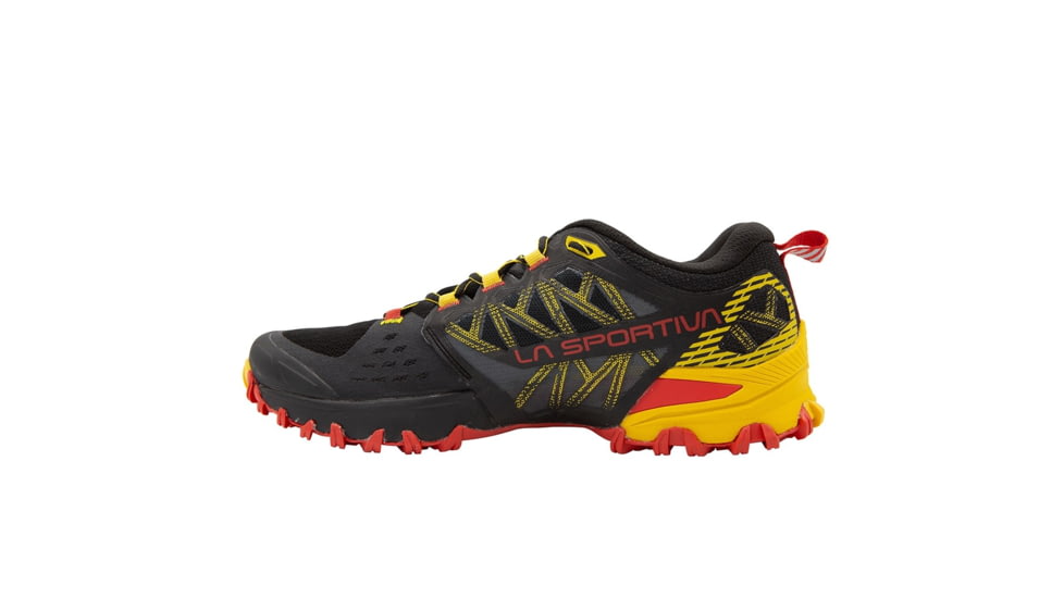 La Sportiva Bushido III GTX Road Running Shoes - Mens, Black/Yellow, 42.5, 56X-999100-42.5