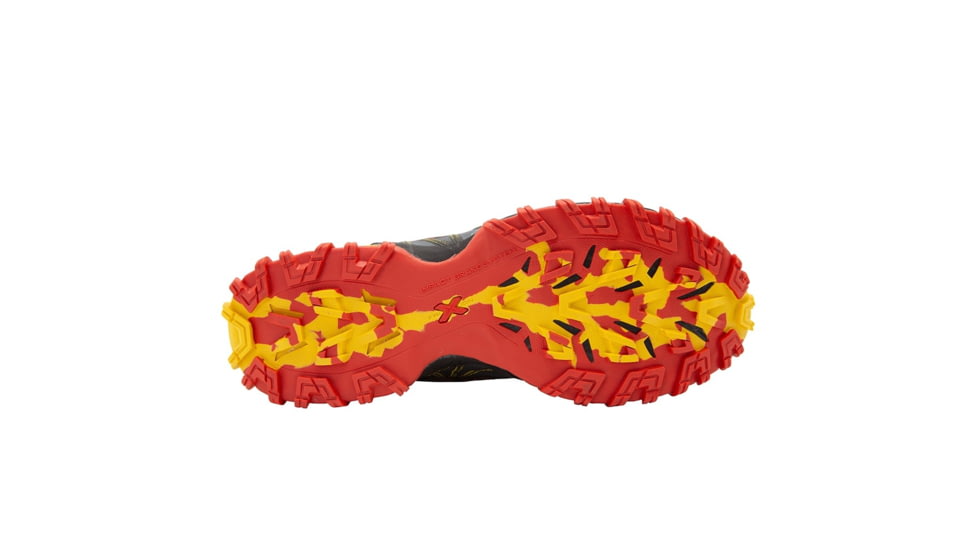 La Sportiva Bushido III GTX Road Running Shoes - Mens, Black/Yellow, 42.5, 56X-999100-42.5