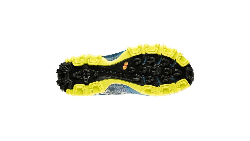 La Sportiva Bushido Trail Running Shoe - Mens, Ocean/Sulphur, 46, 26K-606702-46