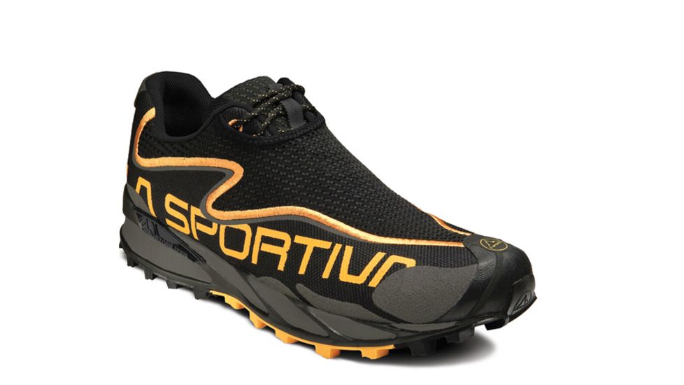 La Sportiva C-Lite 2.0 Trail Running Shoe - Men's-40.5 US-Black/Yellow