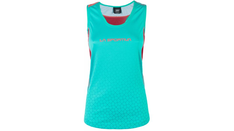La Sportiva Calypso Tank - Women's-Mint/Berry-Medium