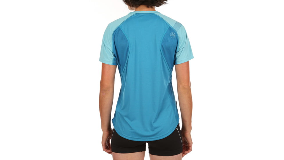La Sportiva Catch T-Shirt - Womens, Neptune Pacific Blue, Small, K85-619621-S