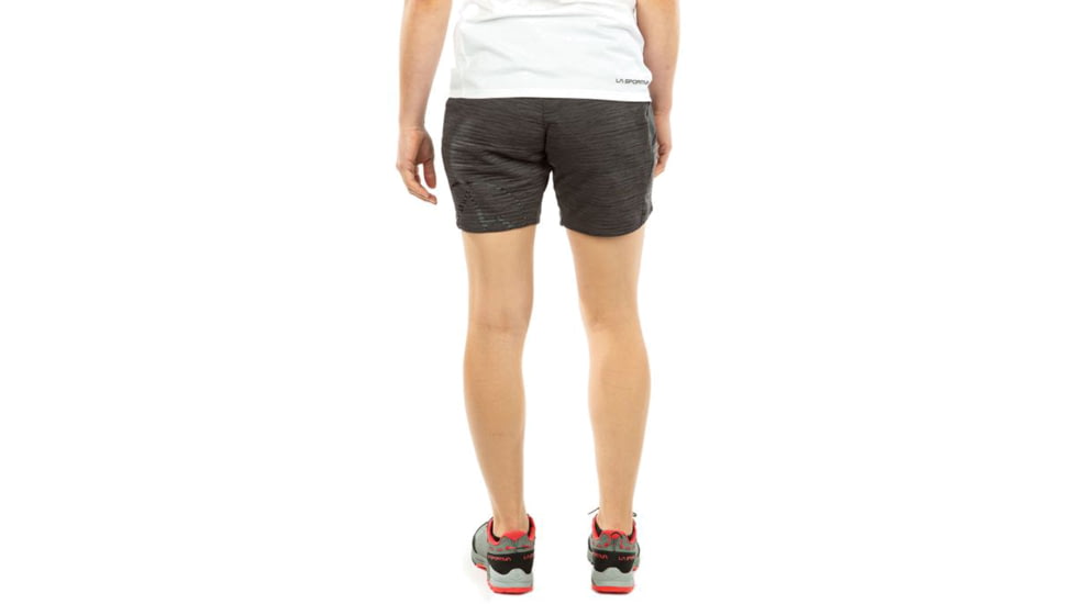 La Sportiva Circuit Short - Womens, Black/Hibiscus, Medium, I89-999402-M