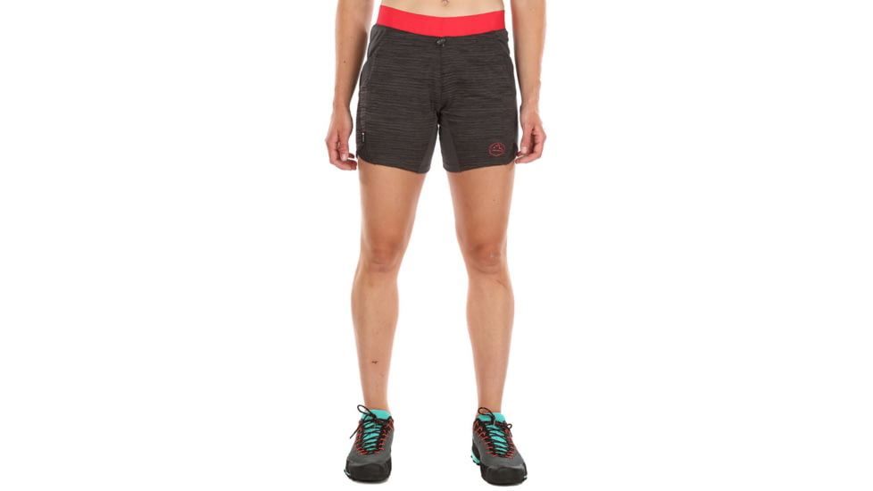 La Sportiva Circuit Short - Womens, Carbon Hibiscus, Large, I89-900402-L