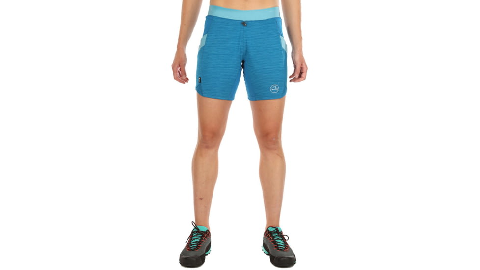 La Sportiva Circuit Short - Womens, Neptune Pacific Blue, Small, I89-619621-S
