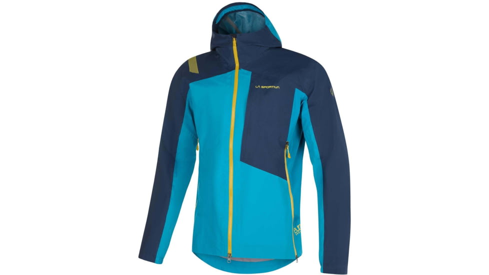 La Sportiva Crizzle Evo Shell Jacket - Mens, Crystal/Night Blue, Extra Small, L75-635629-XS