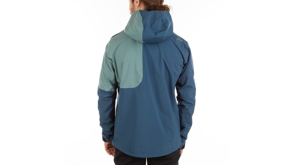 La Sportiva Crizzle Jacket - Mens, Opal/Pine, Medium, L37-618714-M
