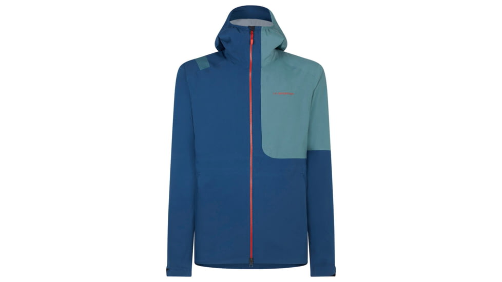 La Sportiva Crizzle Jacket - Men's, Opal/Pine, Medium, L37-618714-M
