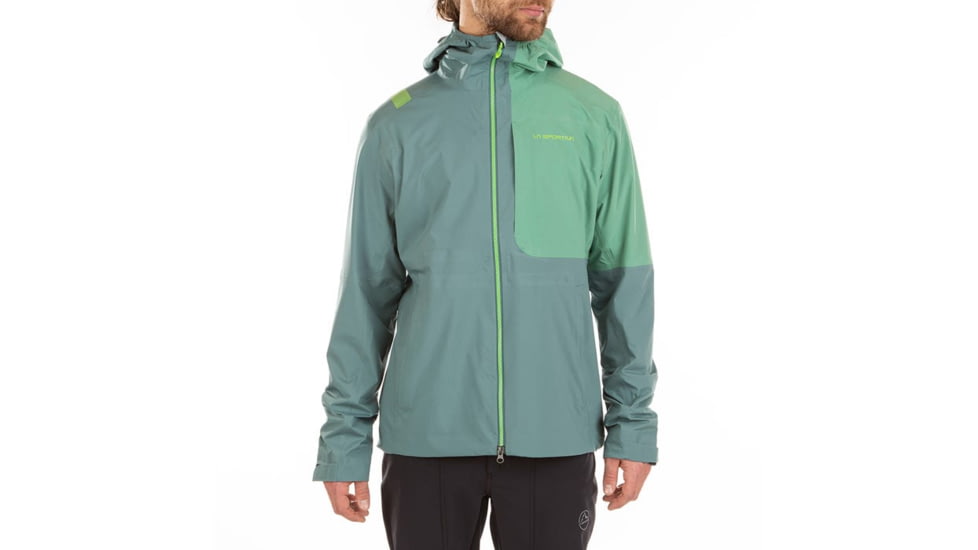 La Sportiva Crizzle Jacket - Mens, Pine/Grassgreen, Small, L37-714716-S