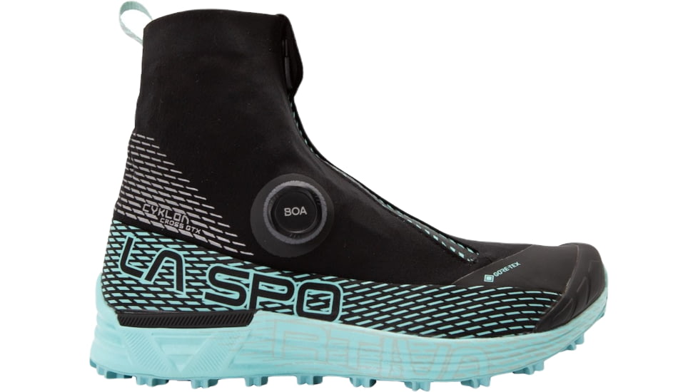 La Sportiva Cyklon Cross GTX Trailrunning Shoes - Women's, Black/Iceberg, 37, 35G-999636-37