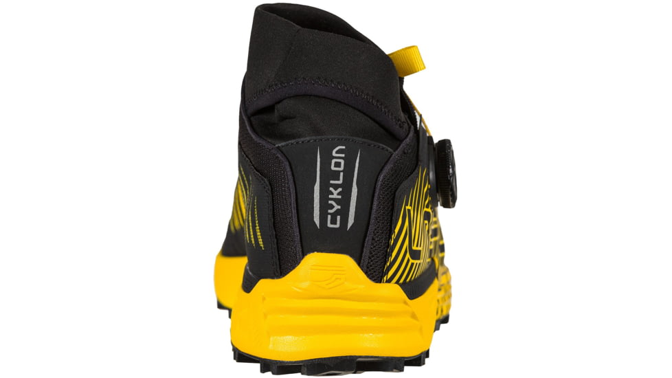 La Sportiva Cyklon Trailrunning Shoes - Mens, Black/Yellow, 45.5, 46W-999100-45.5