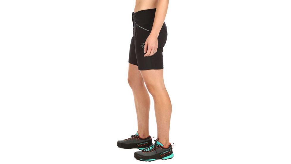 La Sportiva Daka Short - Womens, Black, Extra Small, Q04-999999-XS