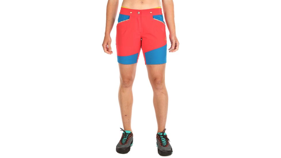La Sportiva Daka Short - Womens, Hibiscus Neptune, Small, Q04-402619-S