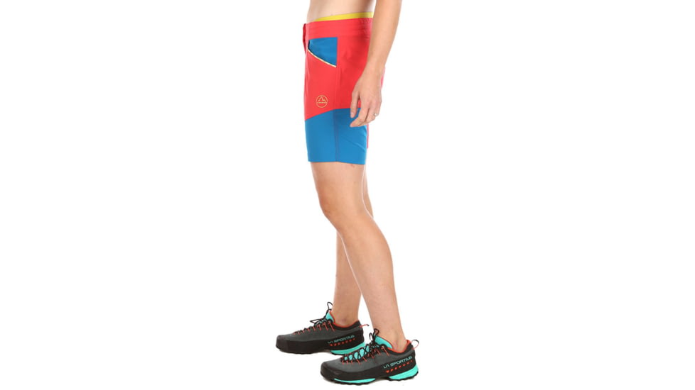 La Sportiva Daka Short - Womens, Hibiscus Neptune, Small, Q04-402619-S