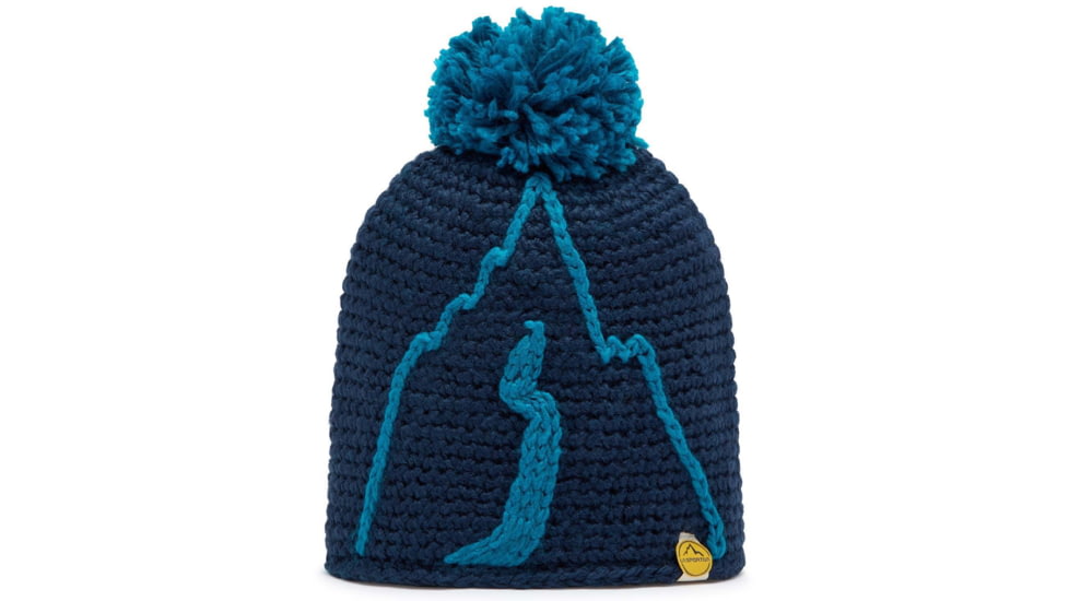 La Sportiva Dorado Beanie, Night Blue/Crystal, Large, X04-629635-L