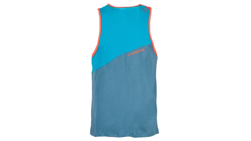 La Sportiva Dude Tank - Men's, Lake/Tropic Blue, Extra Large H42-607614-XL