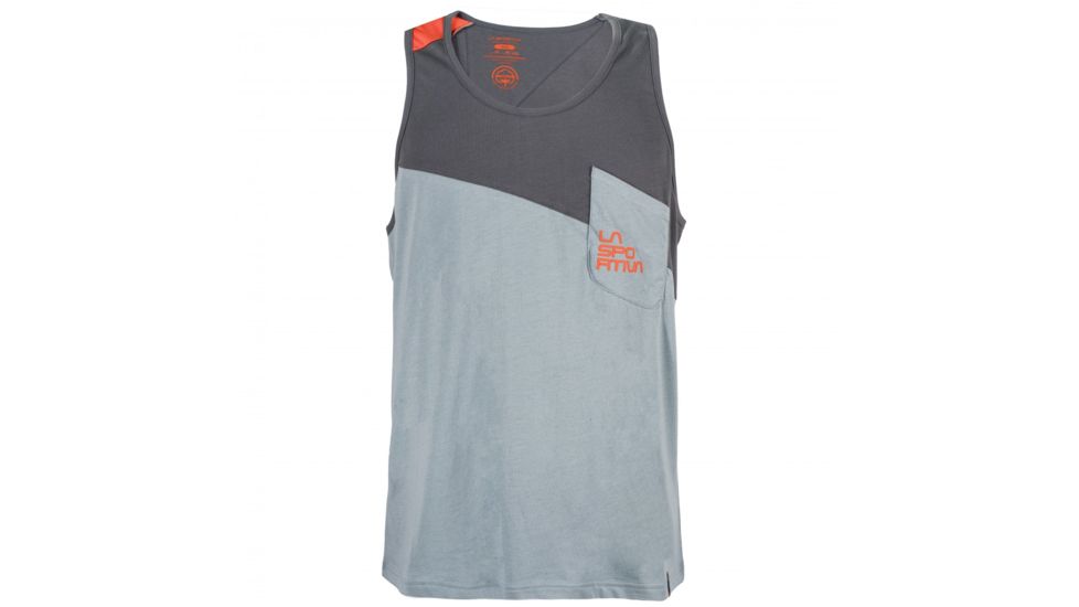 La Sportiva Dude Tank - Men's, Stone Blue/Slate, Extra Large H42-904903-XL
