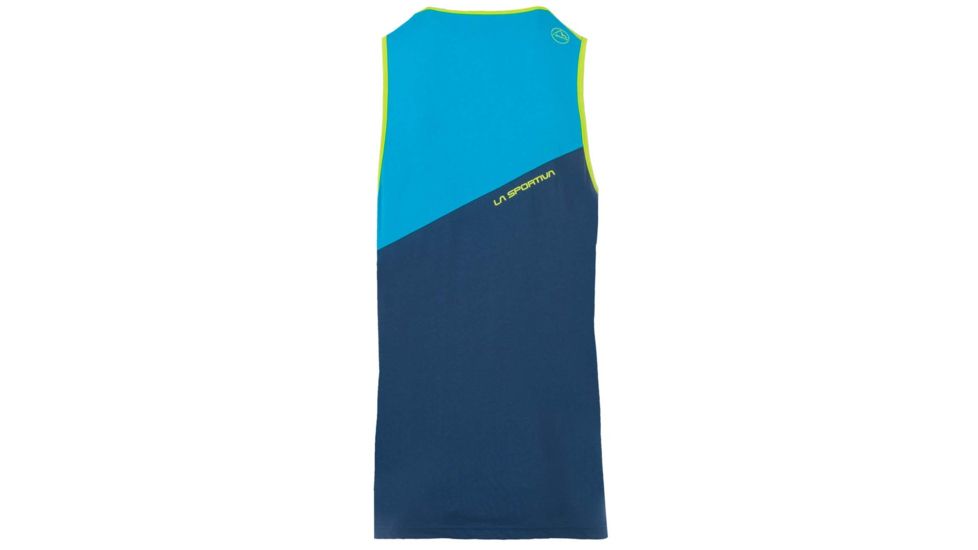 La Sportiva Dude Tank - Men's, Opal/Tropic Blue, Small, H42-618614-S