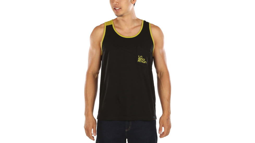 La Sportiva Dude Tank - Mens, Black, Medium, H42-999999-M