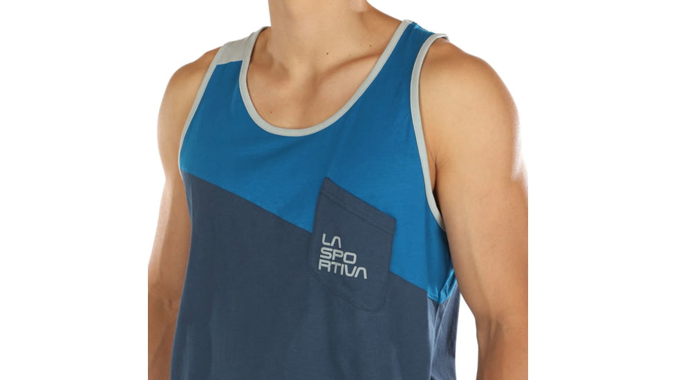 La Sportiva Dude Tank - Mens, Opal Neptune, Large, H42-618619-L