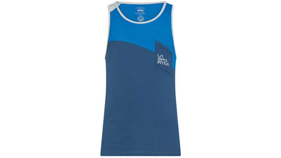 La Sportiva Dude Tank - Men's, Opal/Neptune, Small, H42-618619-S