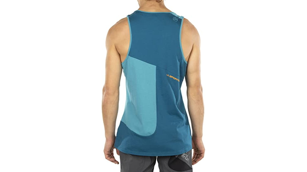 La Sportiva Dude Tank - Mens, Space Blue/Topaz, Medium, N43-623624-M