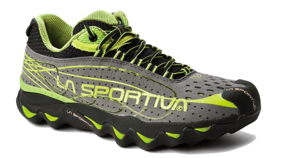 La Sportiva Electron Trail Running Shoe - Women's-37-Grey/Lime