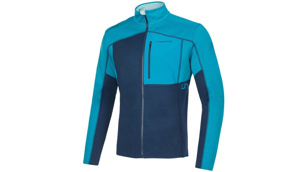 La Sportiva Elements Jacket - Mens, Night Blue/Crystal, Large, L68-629635-L