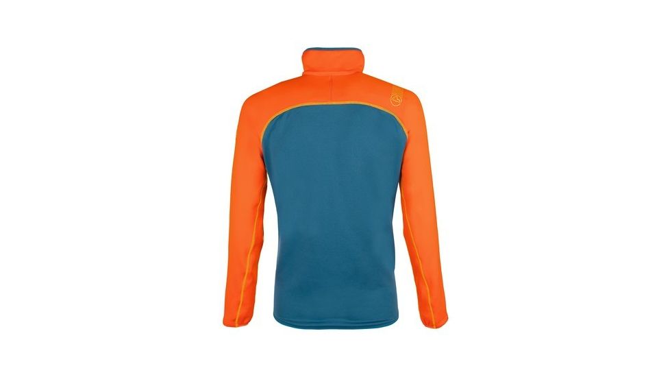 La Sportiva Enterprise Pullover Skimountainnering - Men's, Ocean/Lava, Medium B65-606201-M