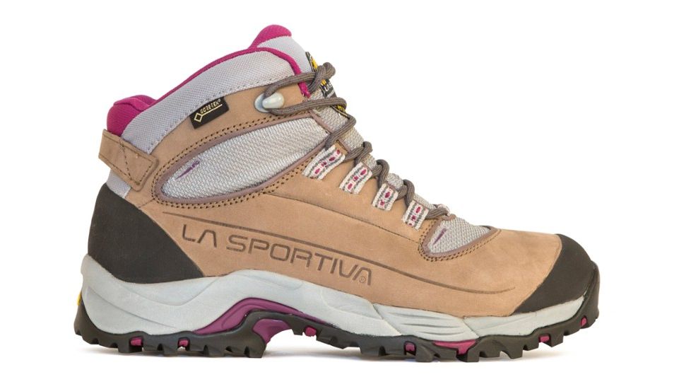 La Sportiva FC 4.1 GTX Lightweight Hiking Boots - Women's, Taupe/Plum, 42.5, 24A-801501-42.5