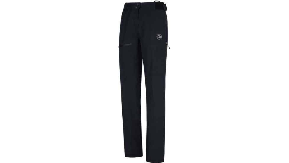La Sportiva Firestar Evo Shell Pant - Womens, Black/White, Extra Large, M25-999000-XL