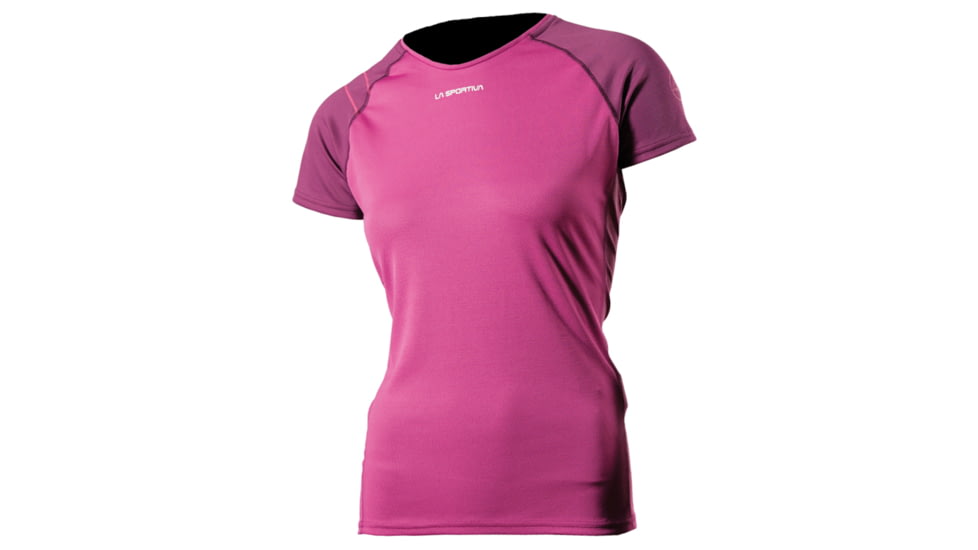 La Sportiva Flight T-Shirt - Women's-Pink-Large